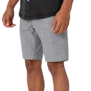 Linksoul stretch comfort chambray short grey size 40